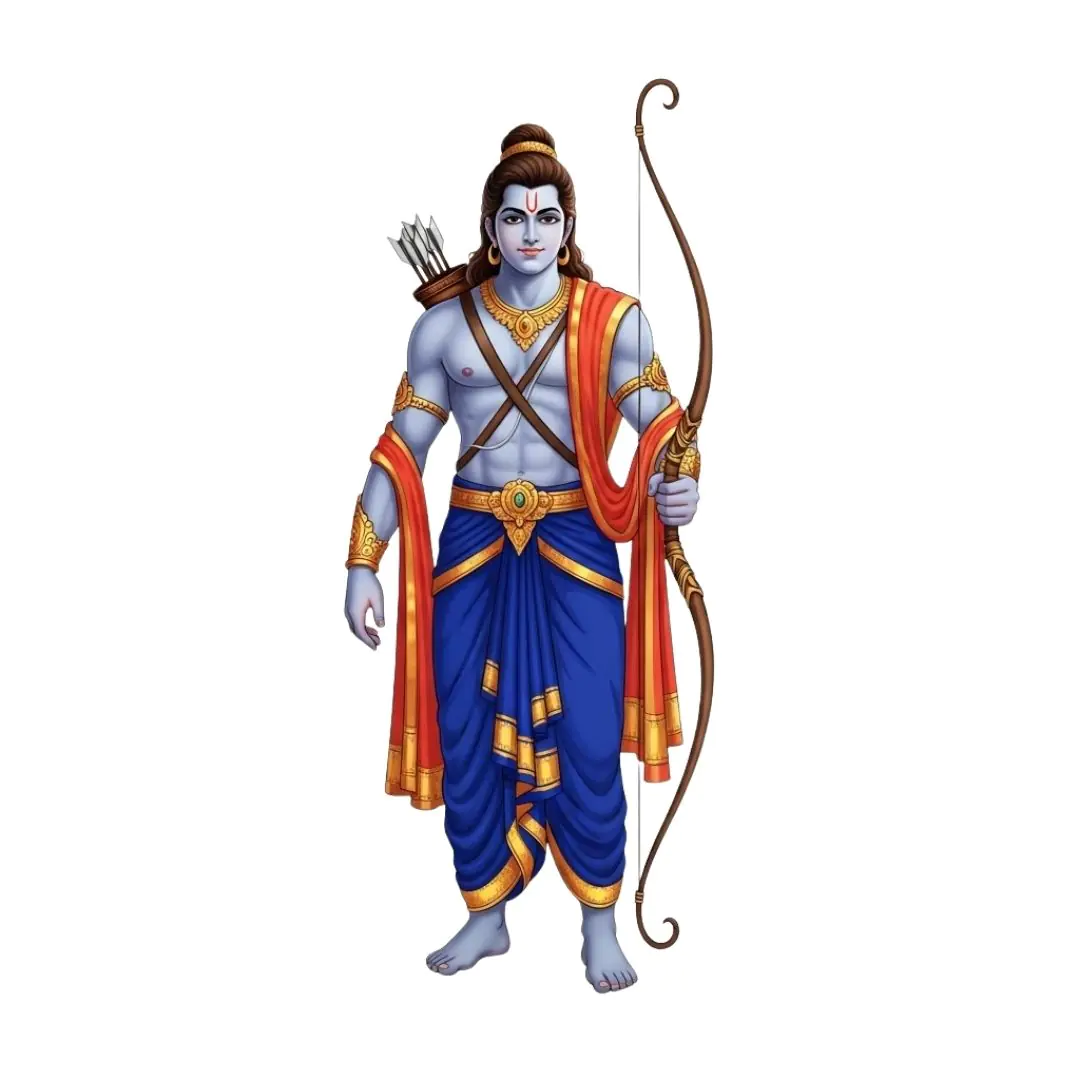 Shri Ram  Divine Archer PNG