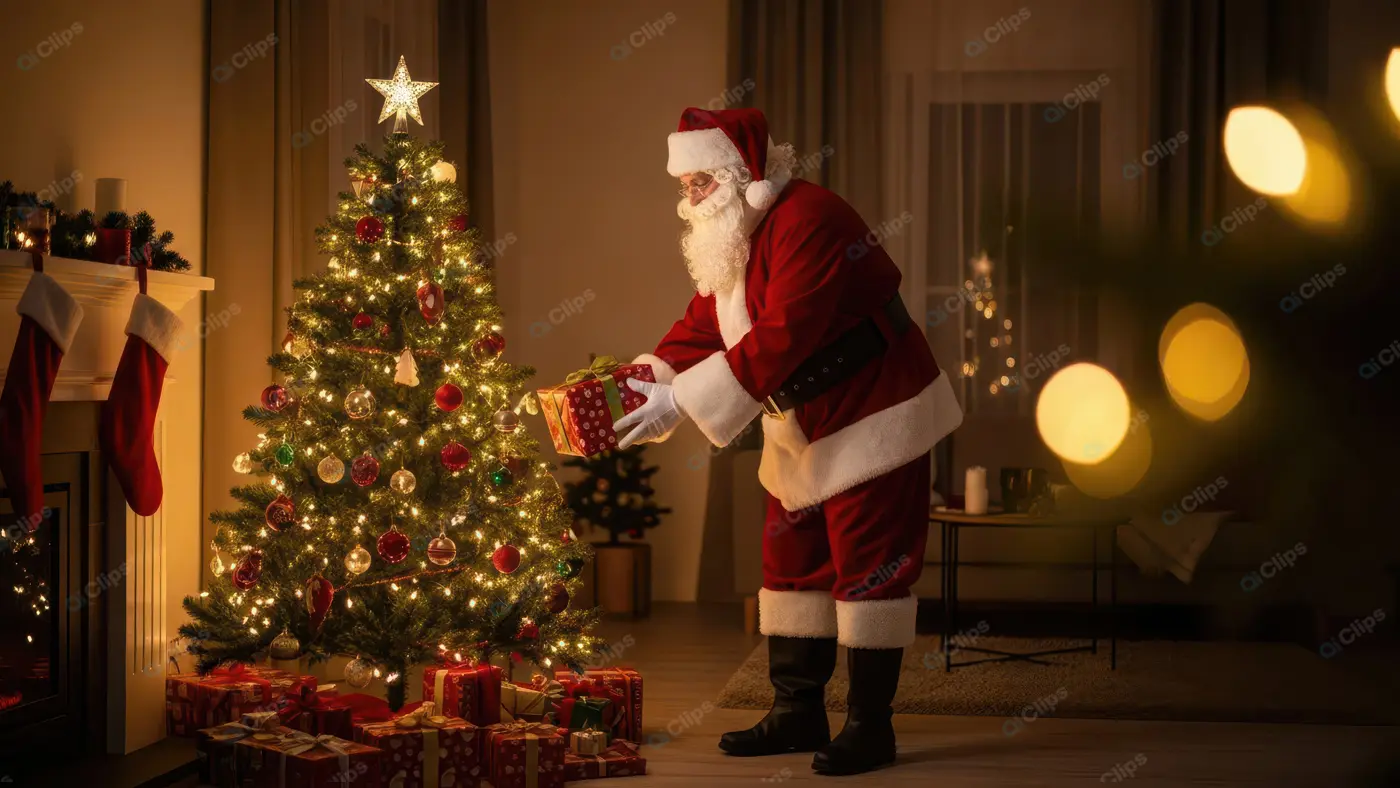 Santa's Quiet Christmas Delivery