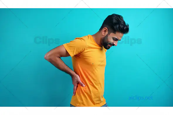 Man with Lower Back Pain