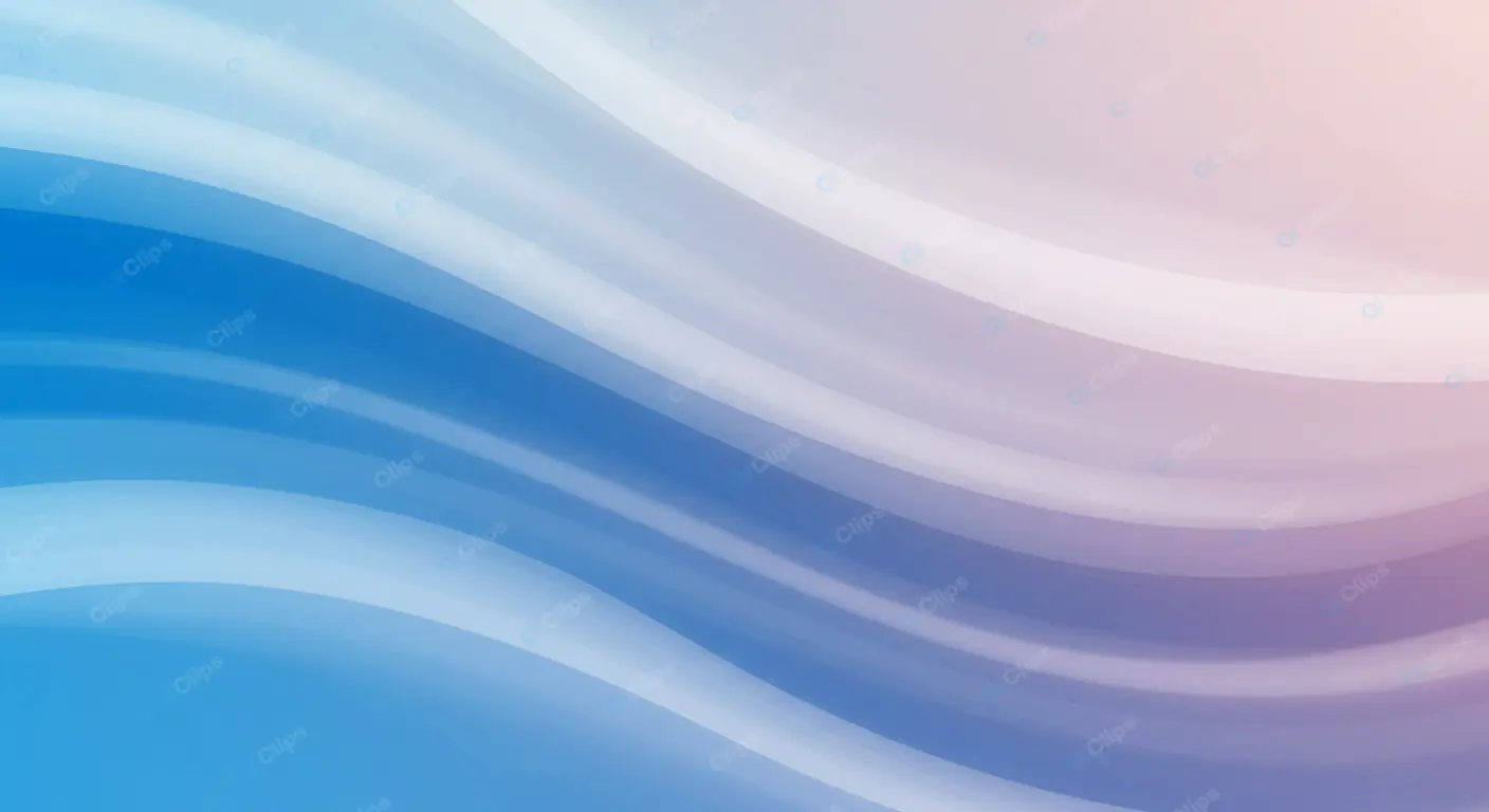 Serene Pastel Waves Gradient