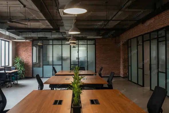 Industrial Chic Coworking Space