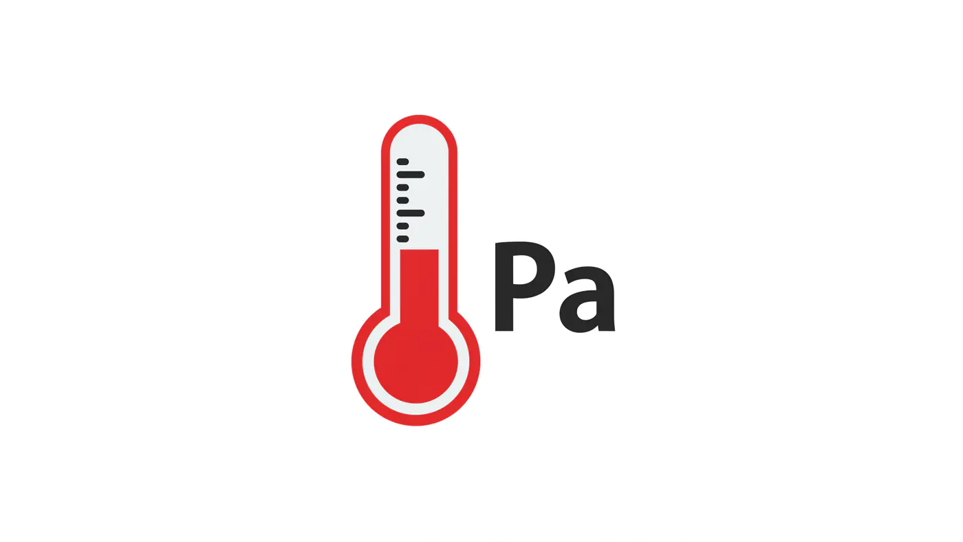 Temperature Unit Icon with 'Pa' Text
