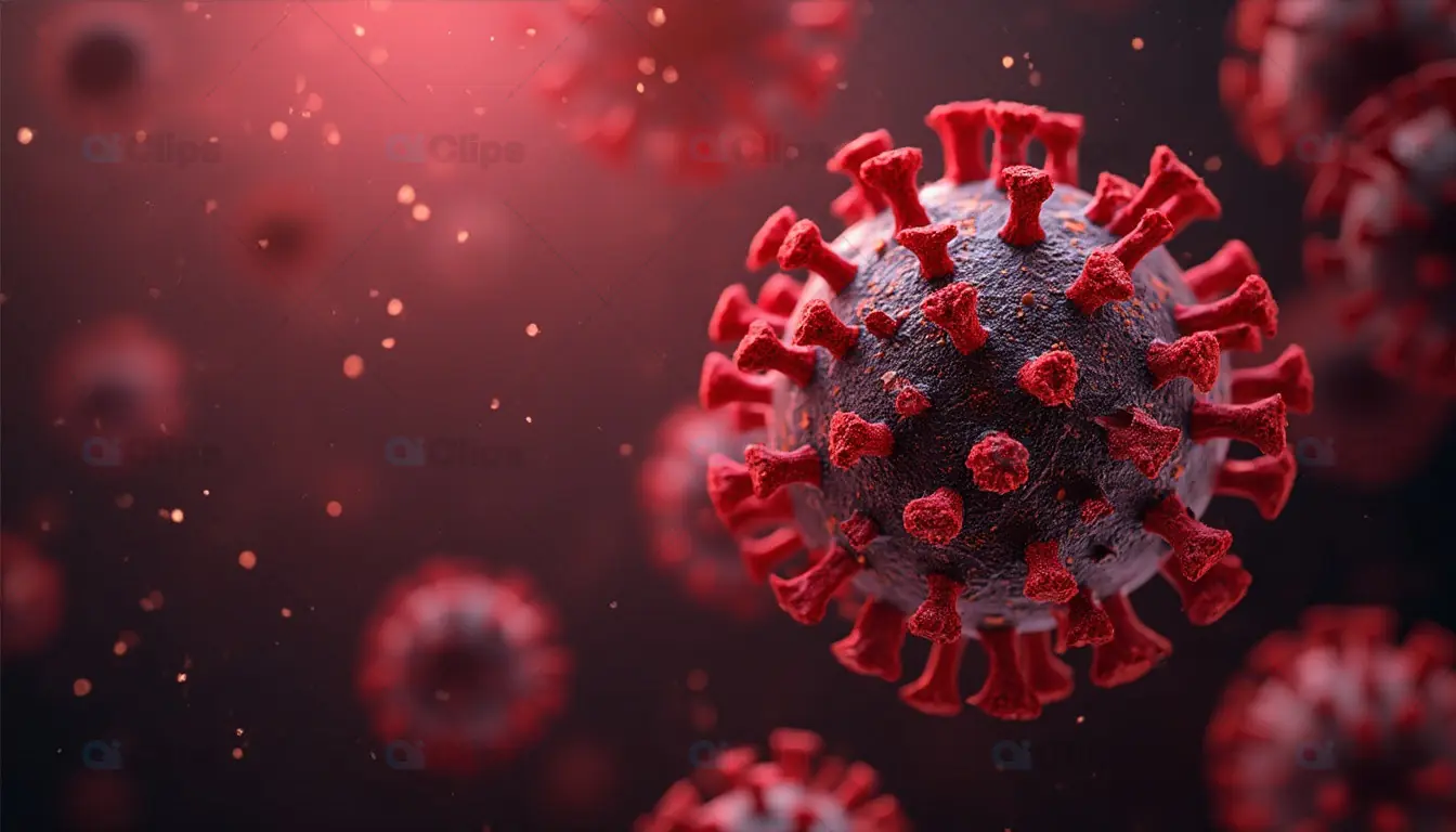 COVID-19 Virus Illustration