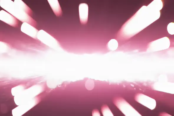 Radiant Pink Burst Luminous Backdrop Animated Light Effect