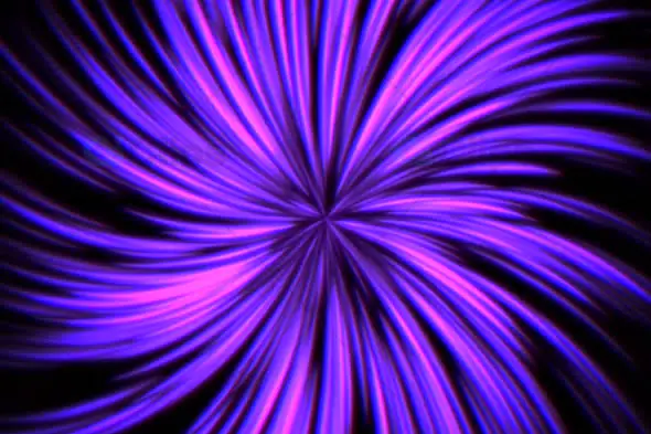 Psychedelic Purple and Blue Swirling Vortex Animation