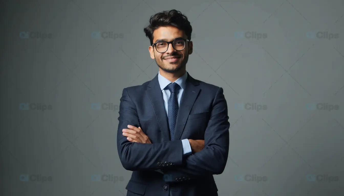 Young Professional Businessman Portrait