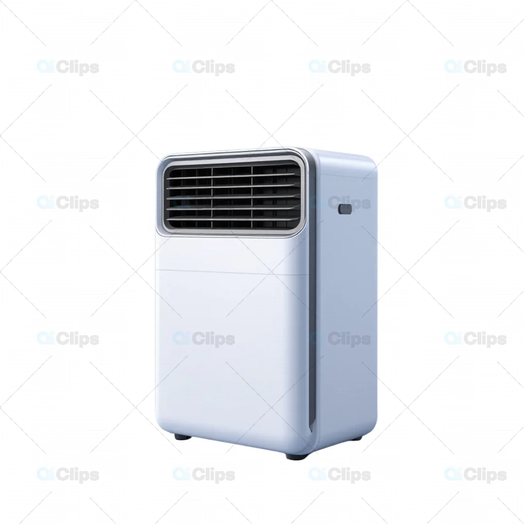 3D Portable Air Conditioner Model