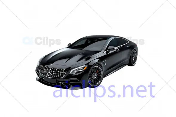3D Mercedes-Benz Luxury Coupe Model
