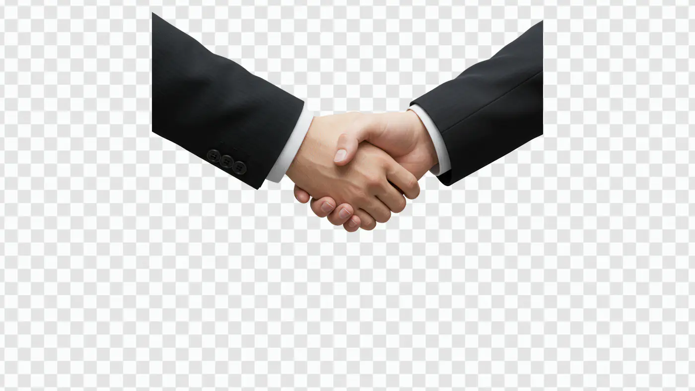 Professional Business Handshake Agreement Gesture PNG Clipart