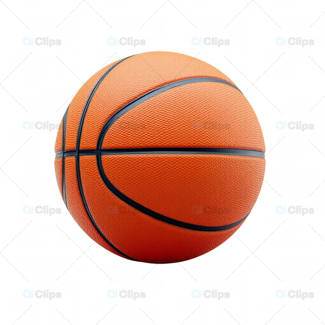 3D Basketball with Realistic Texture and Curvature