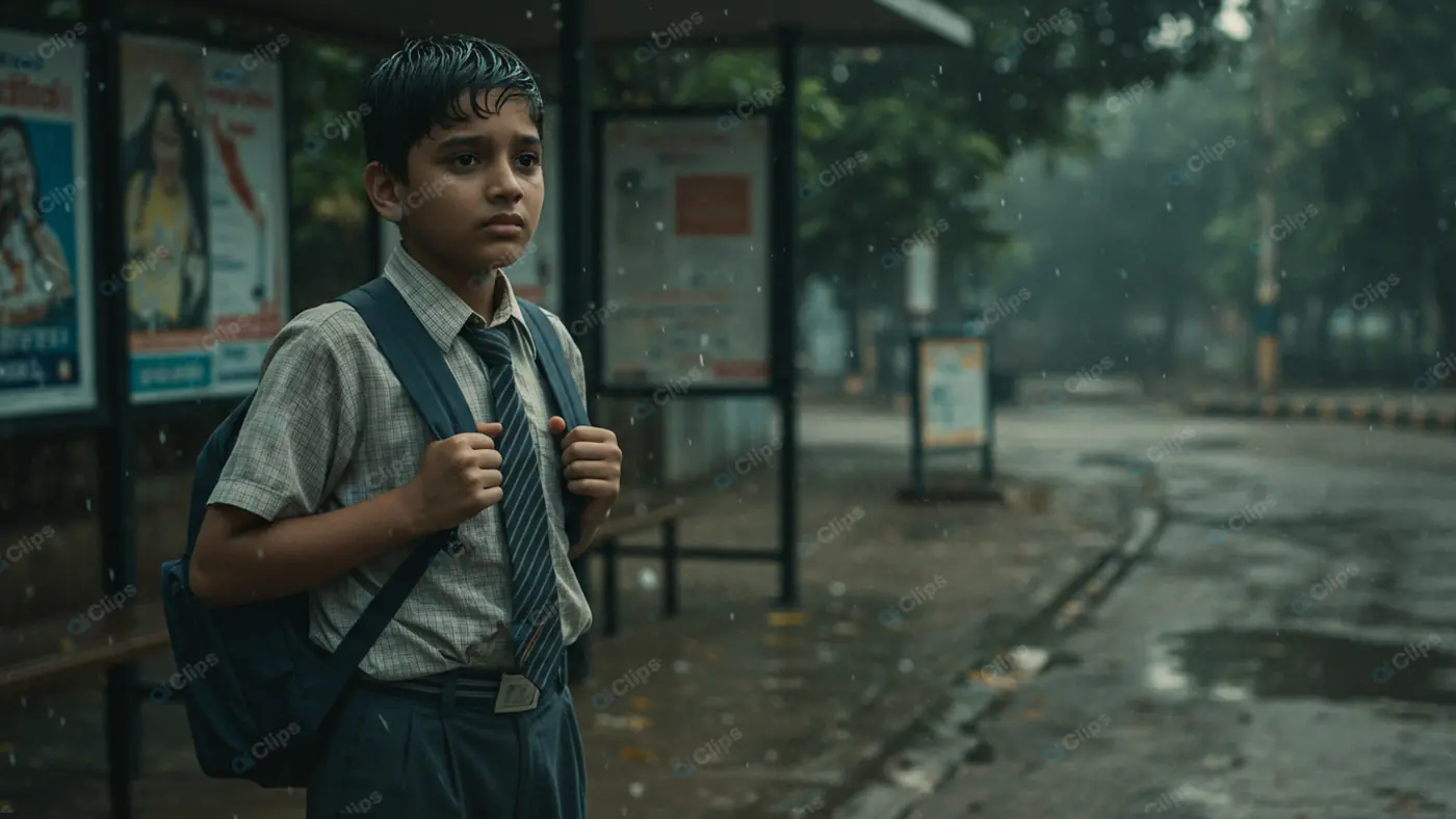 Monsoon Journey: Schoolboy's Resolve