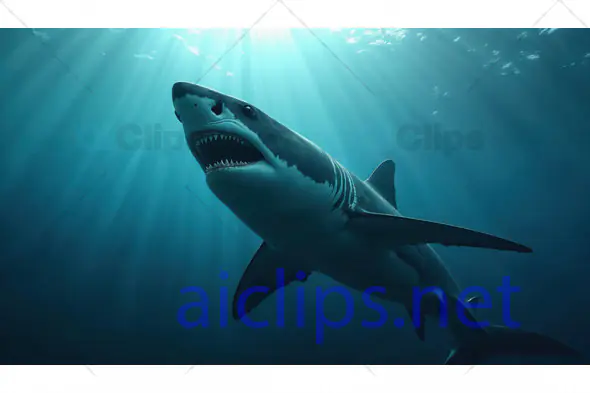Great White Shark Underwater