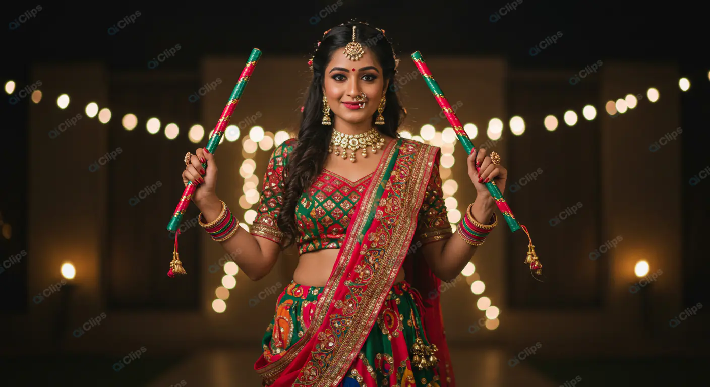 Festive Elegance: Dandiya Night