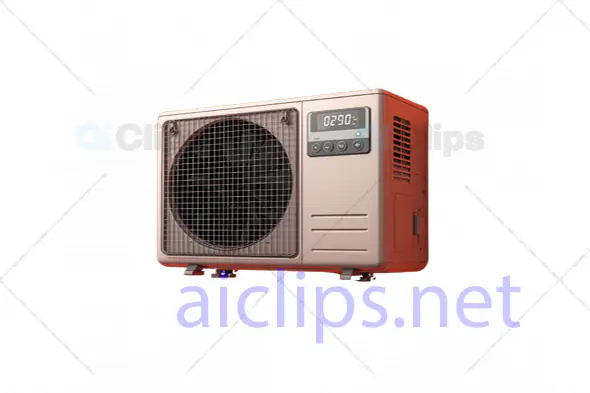 3D Air Conditioner Unit Model