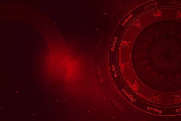 Tamil Horoscope Background – Rasi Palan Design Zodiac Signs
