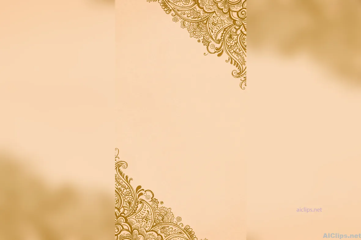 Elegant Ornate Floral Background Design