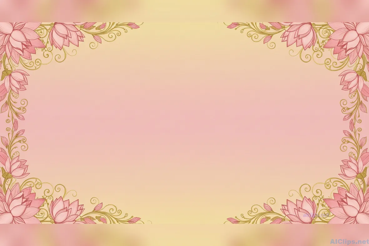Wedding Floral Background for Professional Uses