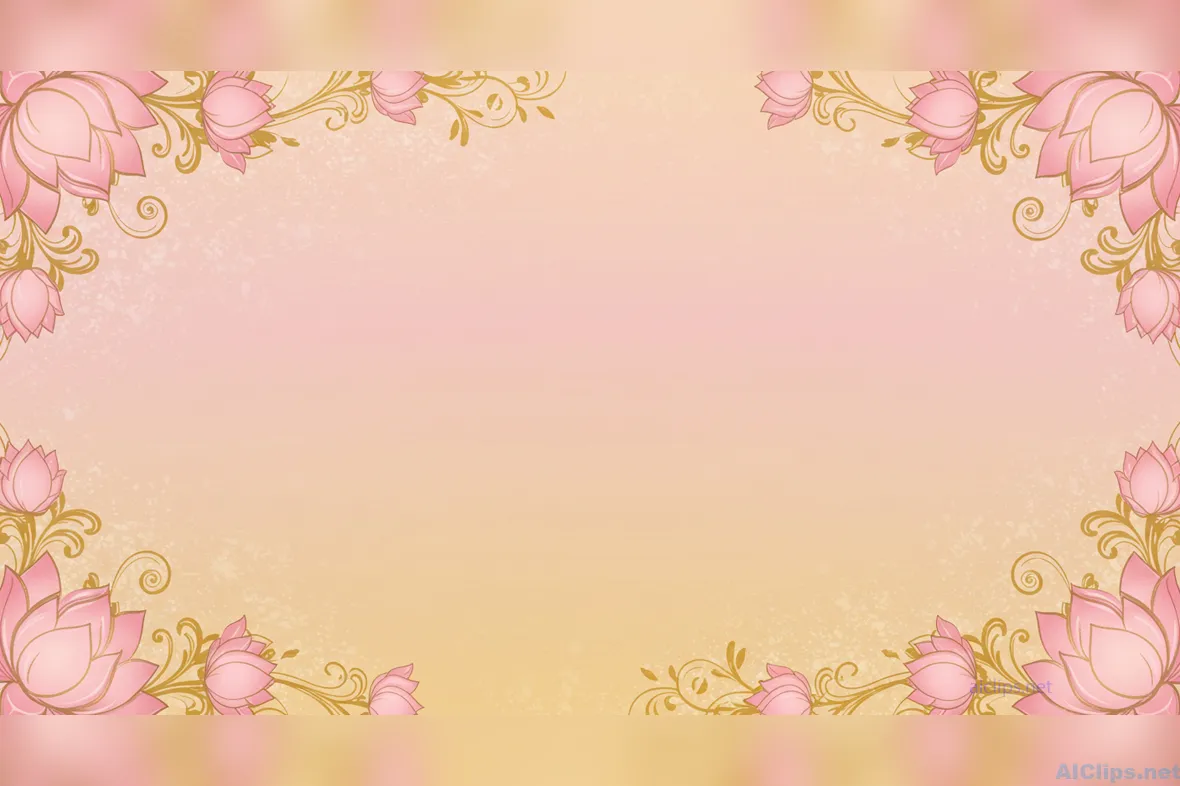 Elegant Lotus Flower Background for Professional Use