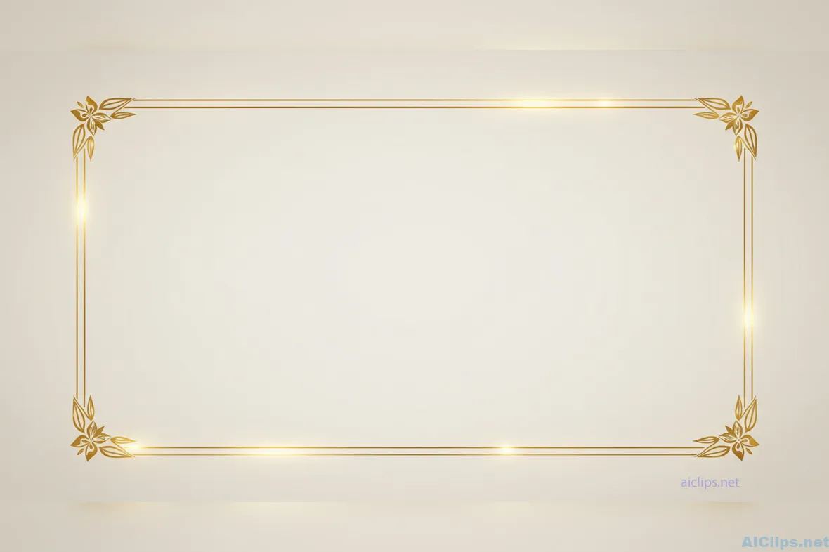 Elegant Decorative Frame for Professional Use