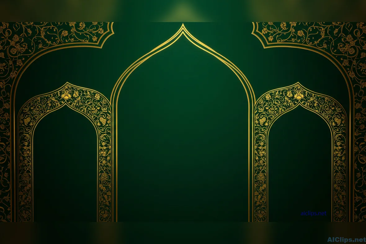 Elegant Islamic Pattern Background Design