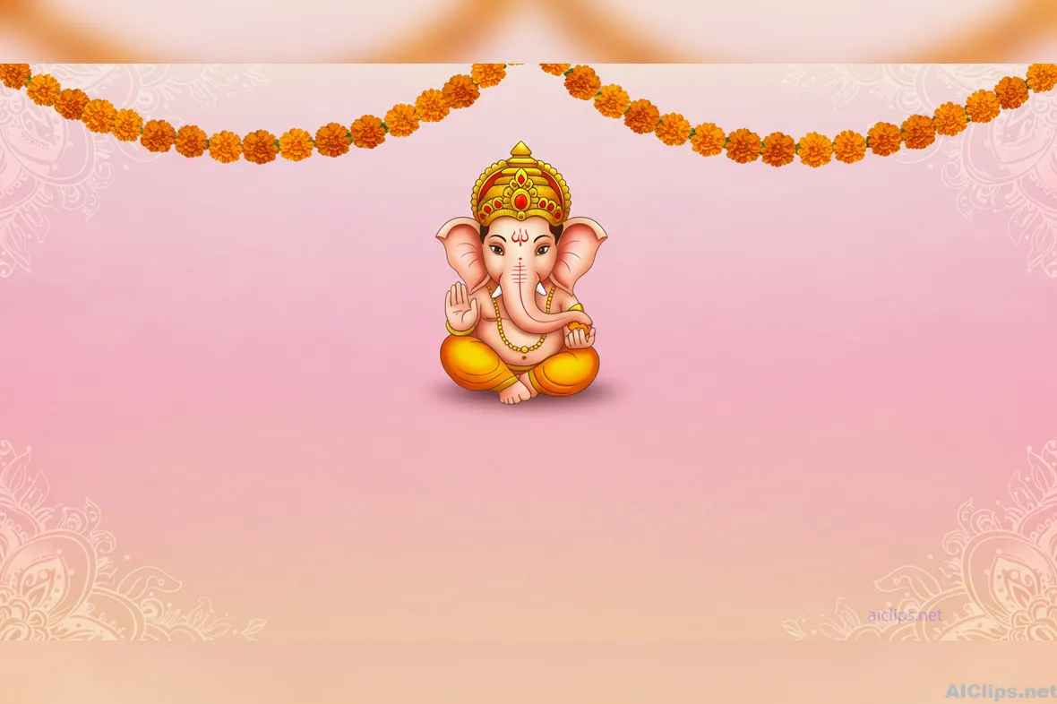 Vibrant Ganesh Artwork for Festive Celebrations