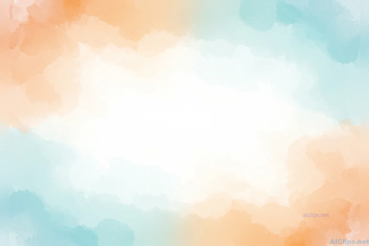 Soft Watercolor Abstract Background for Marketing