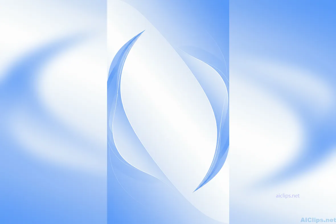 Elegant Abstract Blue Wave Background Design