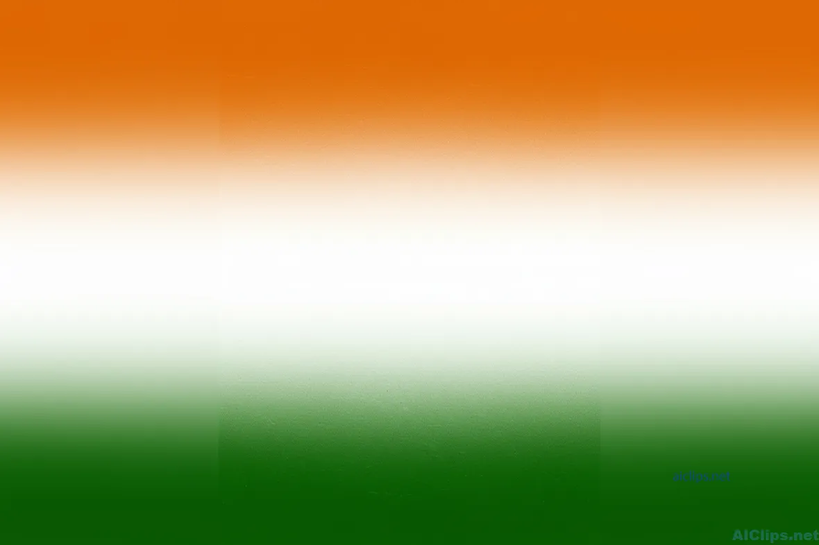 Gradient Background with Orange, White, and Green Shades