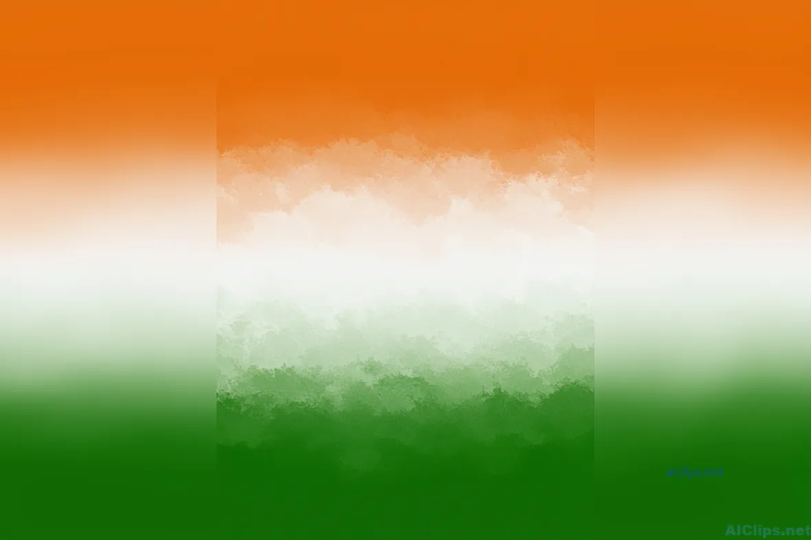 Tricolor Wave Background for Celebrations & Events