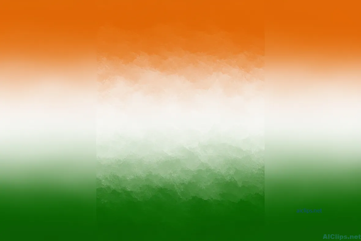 Tricolor Indian Flag Abstract Background
