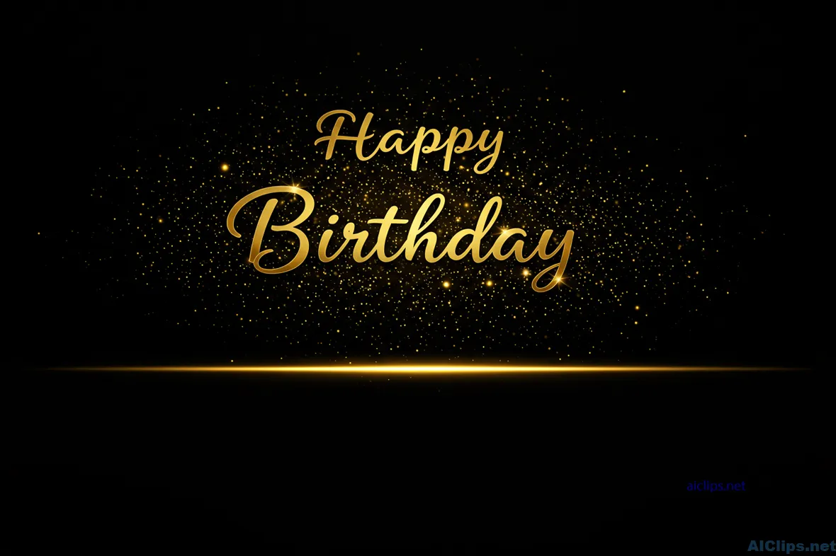 Elegant Birthday Celebration Background Design