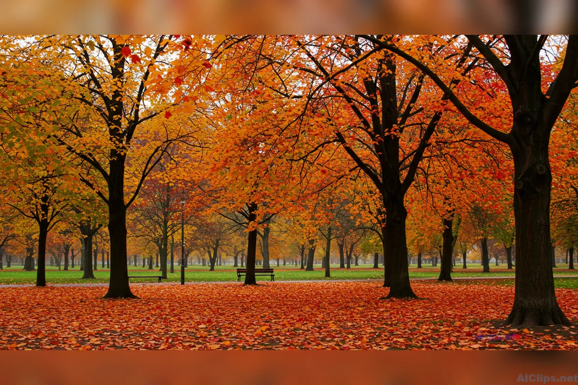 Stunning Autumn Landscape with Vibrant Foliage