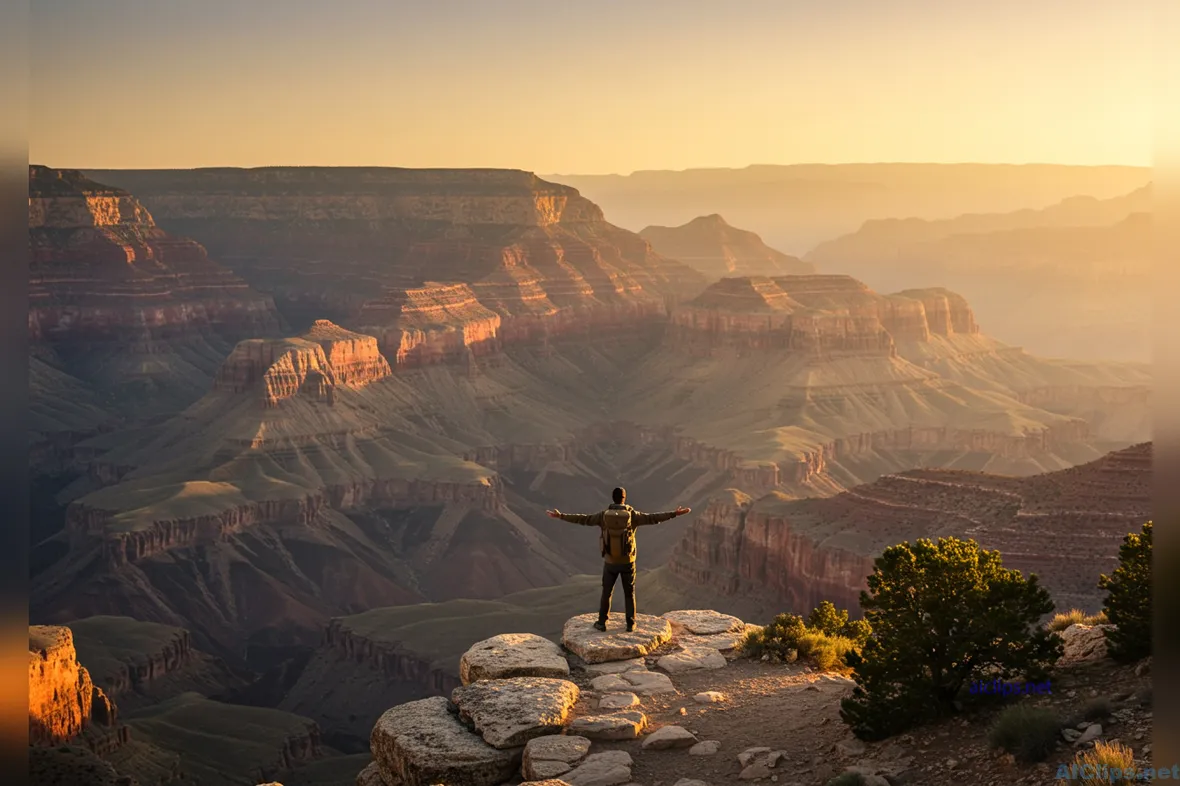 Majestic Grand Canyon Sunset - Nature Photography