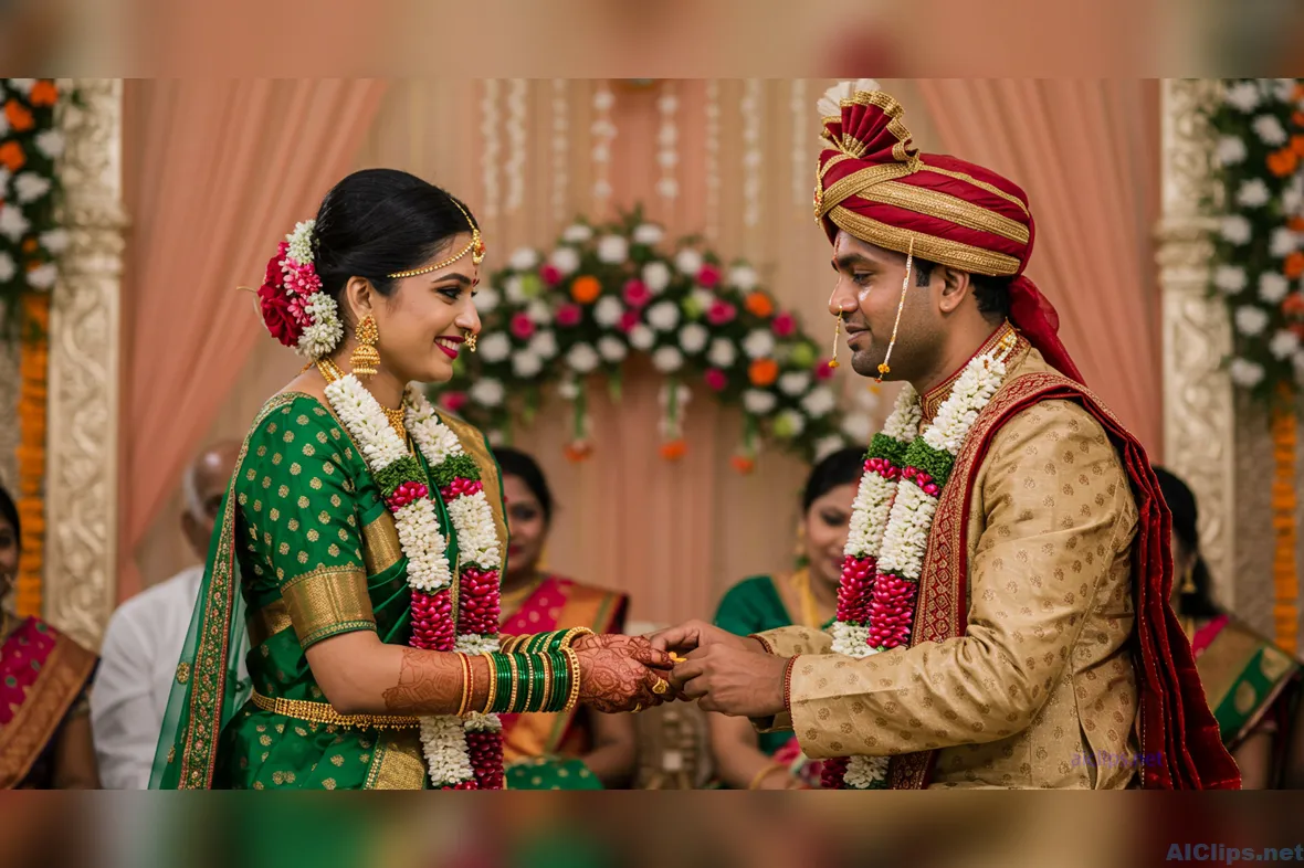Elegant Indian Wedding Ceremony Celebration