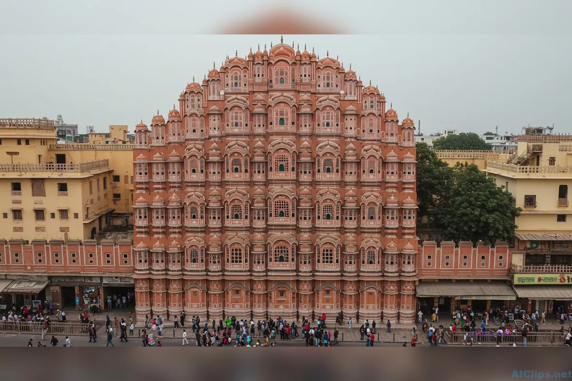 Architectural Marvel: Hawa Mahal, Jaipur - India