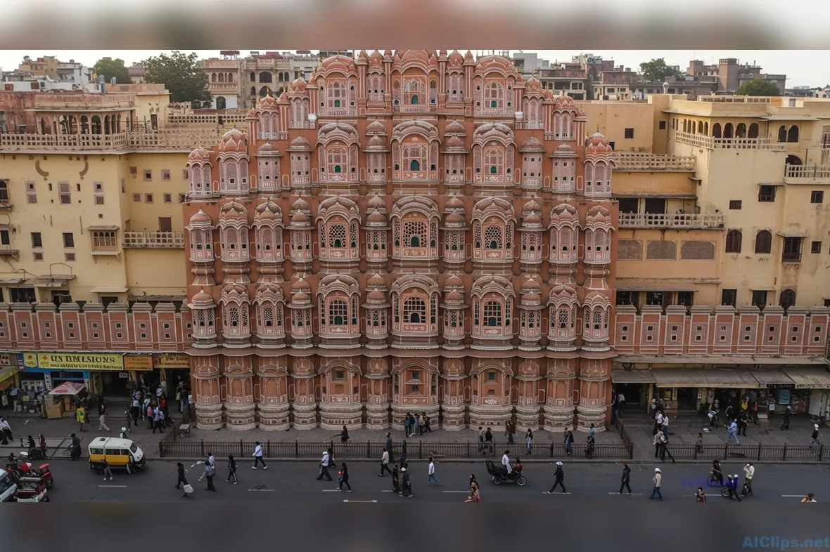 Stunning Architectural Marvel of Hawa Mahal, Jaipur