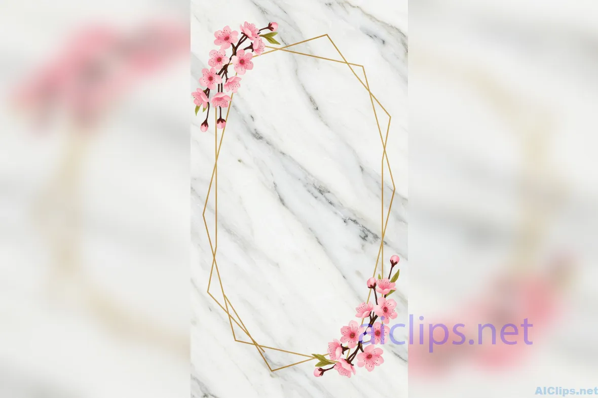 Elegant Floral Frame Design for Professional Use