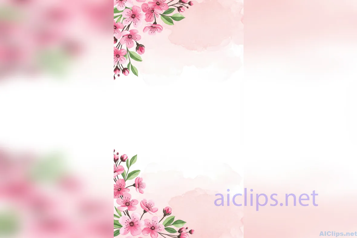 wedding Floral Background for Professional Use 07