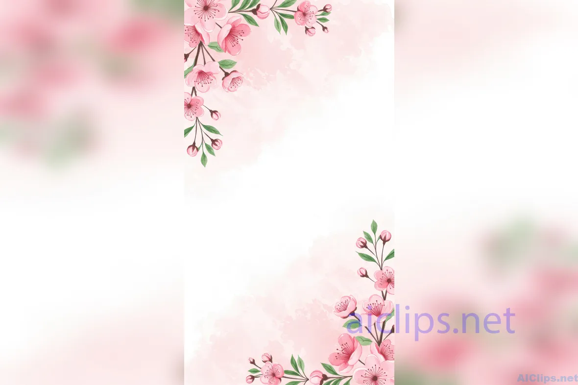 wedding Floral Background for Professional Use 06
