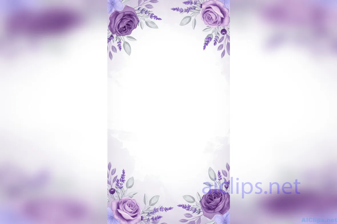 Elegant Floral Background for Events and Invitations
