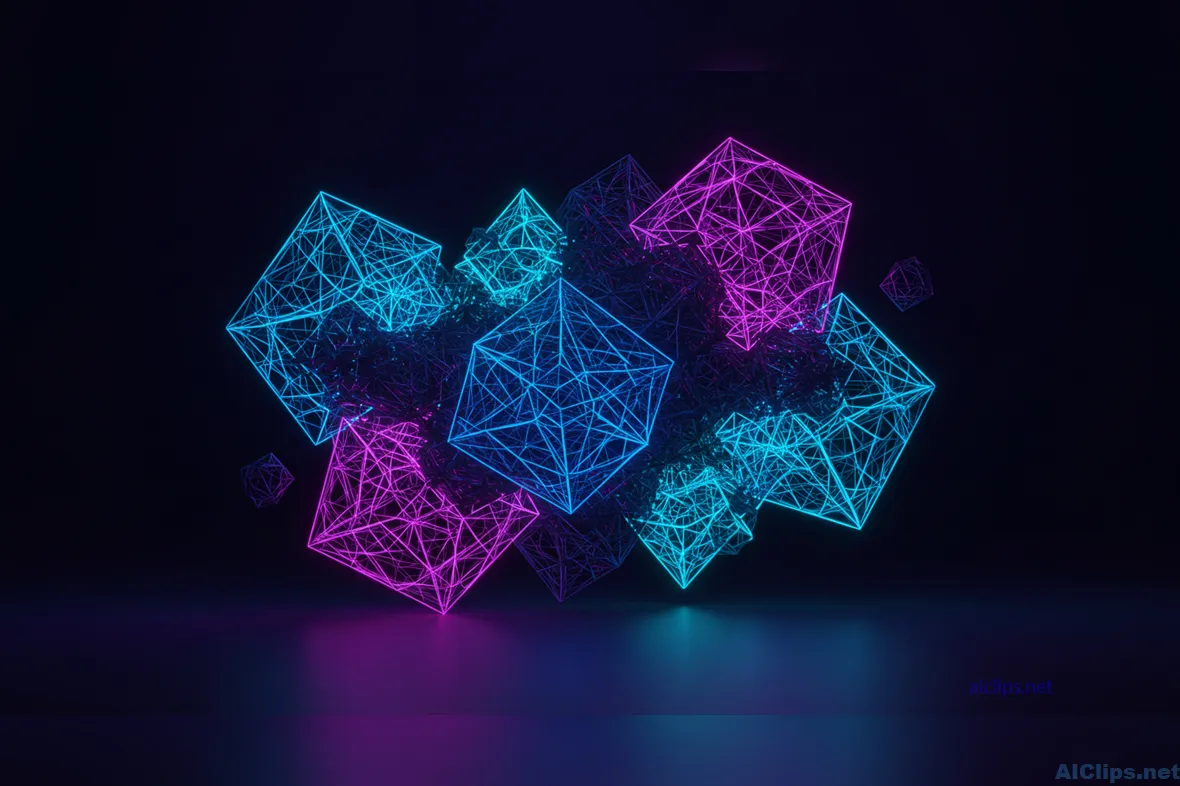 Dynamic 3D Geometric Shapes for Tech Applications