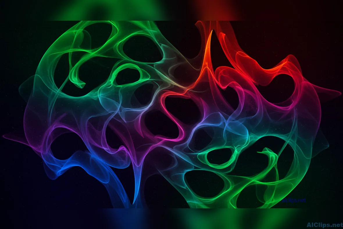 Vivid Abstract Smoke Art for Creative Projects