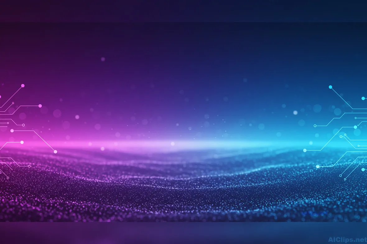 Futuristic Abstract Background with Technology Vibes