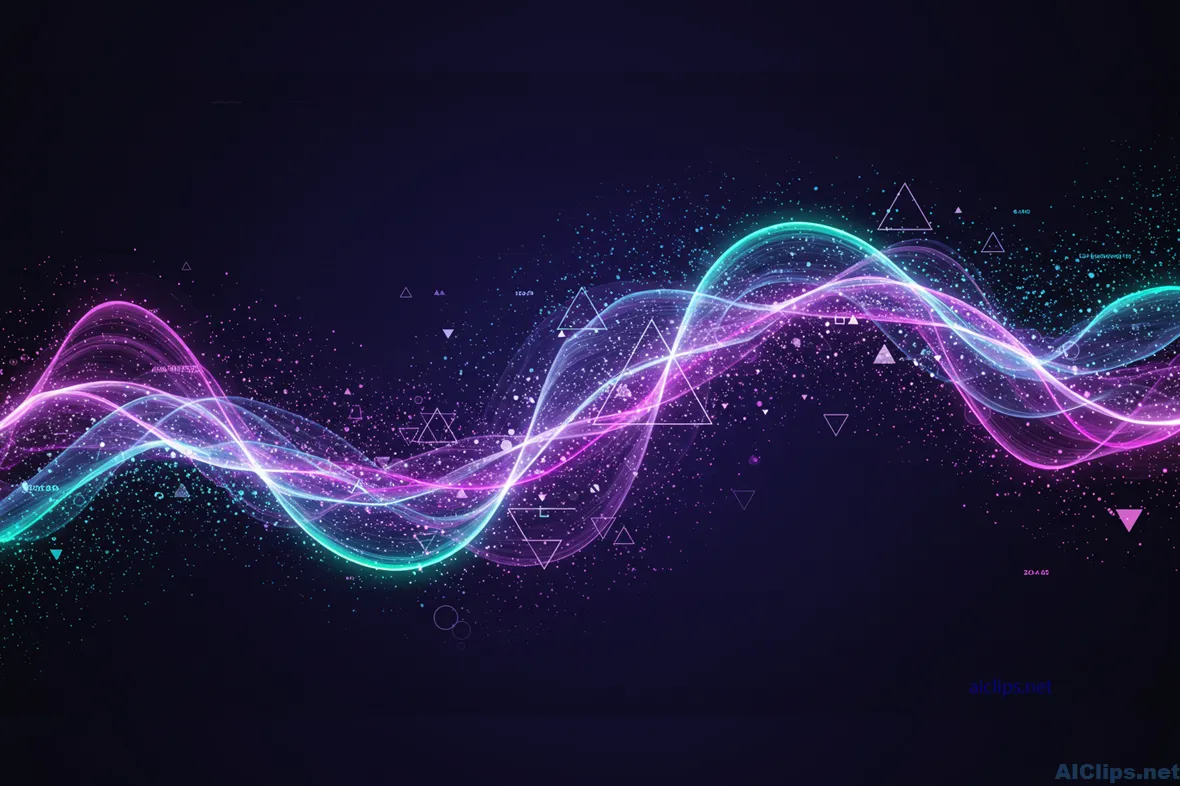 Dynamic Abstract Wave Background for Professional Use