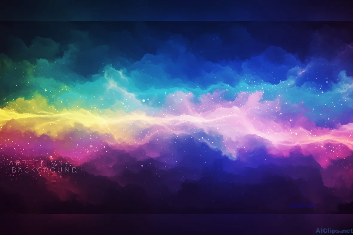 Vibrant Abstract Cosmic Background for Professional Use