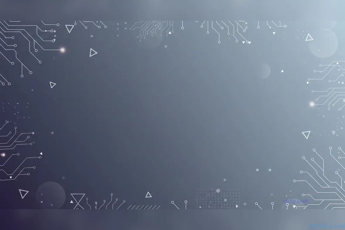 Futuristic Digital Background with Circuit Design