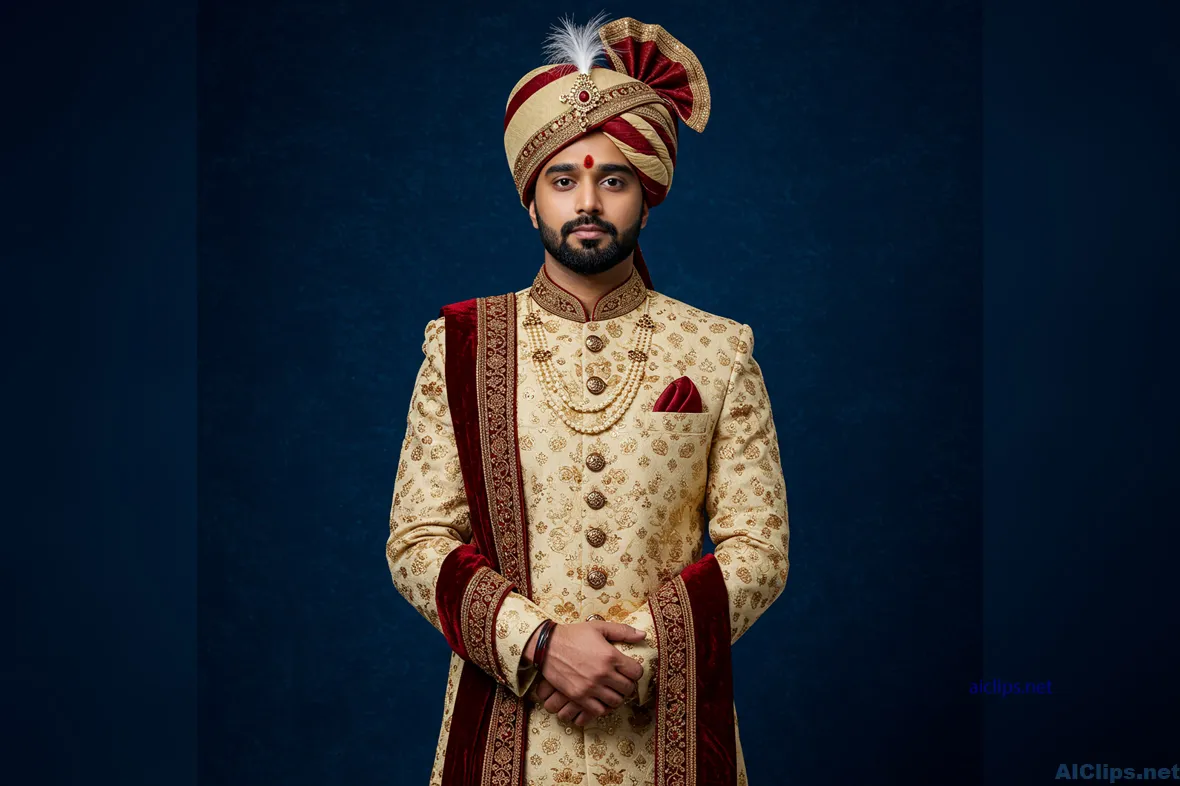 Elegant Indian Traditional Attire for Men