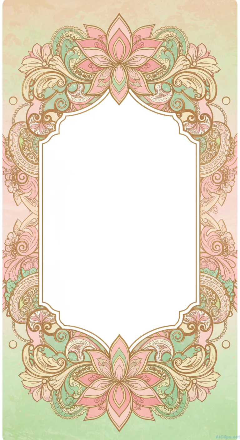 Elegant Decorative Frame for Invitations & Announcements