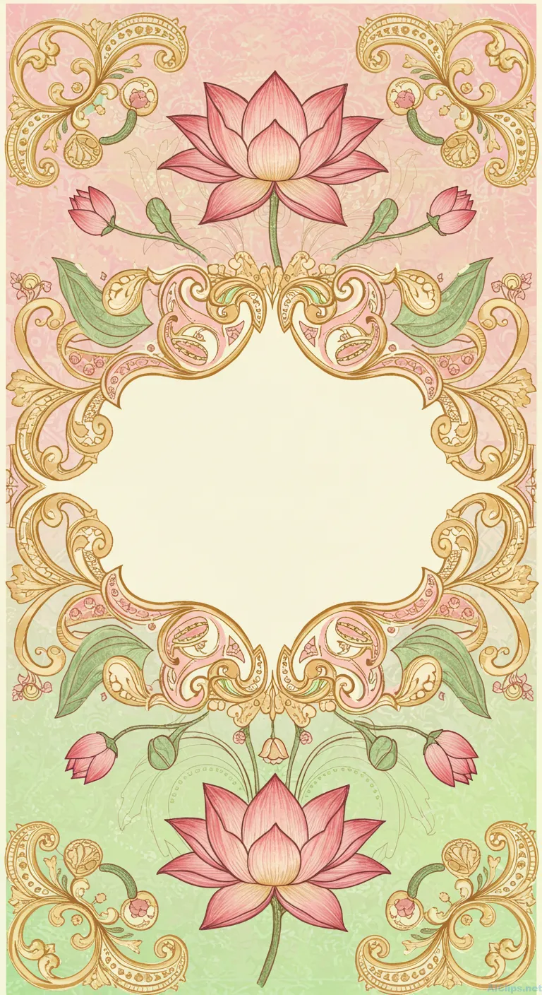 Elegant Floral Vintage Design for Professional Use