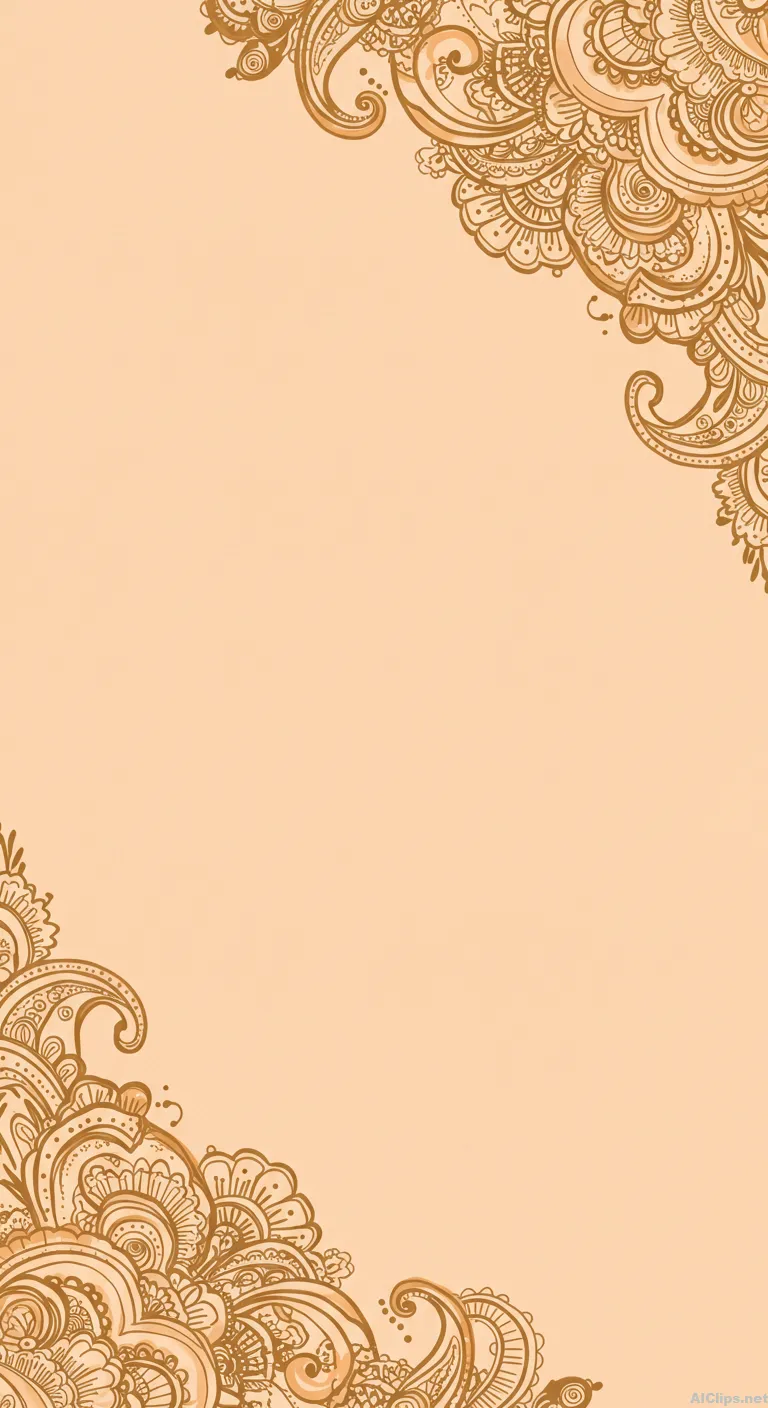 Elegant Decorative Background with Floral Design